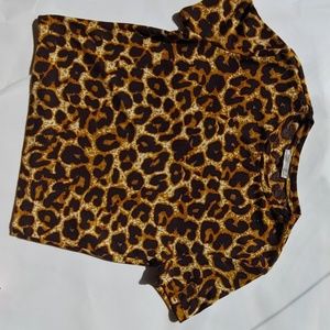 ⭐24 Hr Sale⭐ Zara Leopard Print Tee